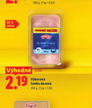 Výberová šunka dusená 300 g