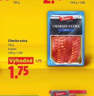 Dulano Chorizo extra 120 g