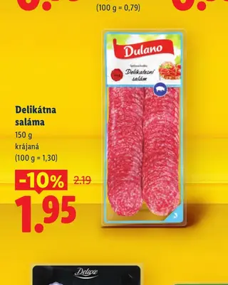 Dulano Delikátna saláma 150 g