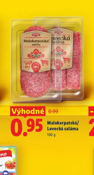 Pikok Malokarpatská/Lovecká saláma 100 g