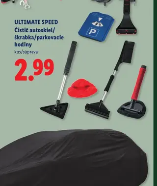 Ultimate Speed Čistič autoskiel/škrabka/parkovacie hodiny