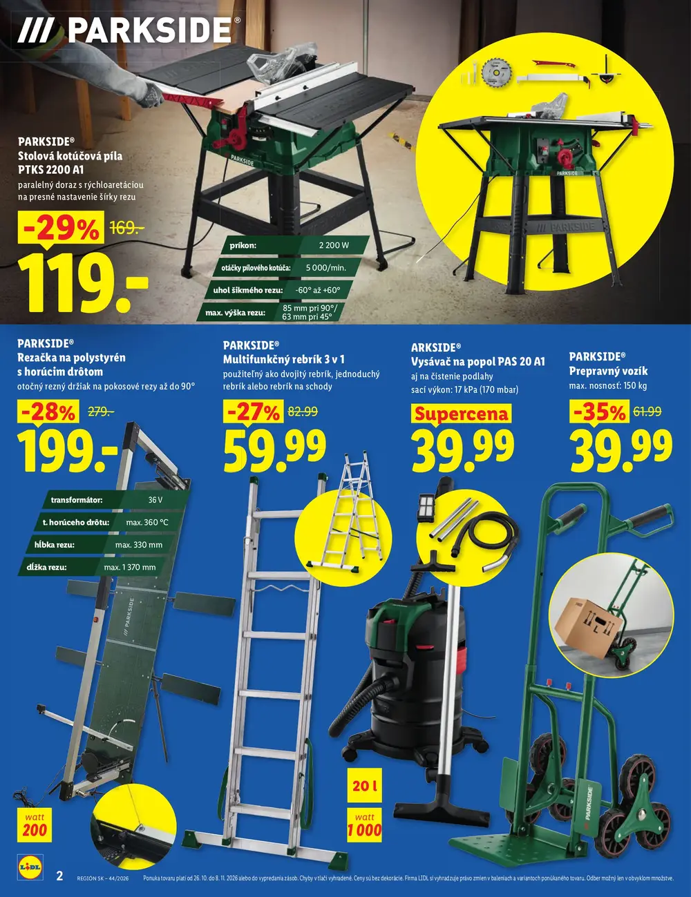 Lidl leták od 26. 10. 2026 – strana 2