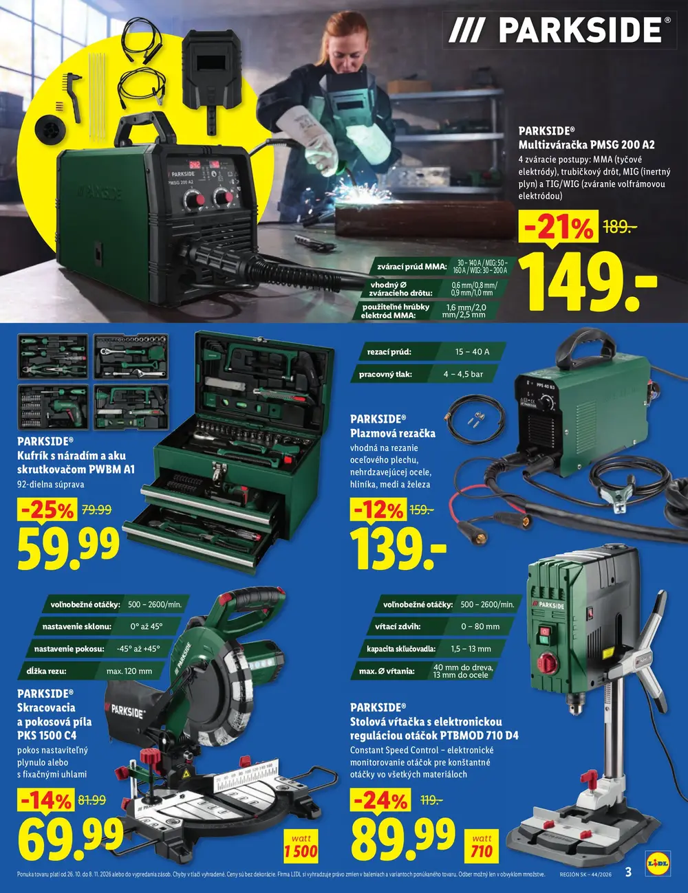 Lidl leták od 26. 10. 2026 – strana 3
