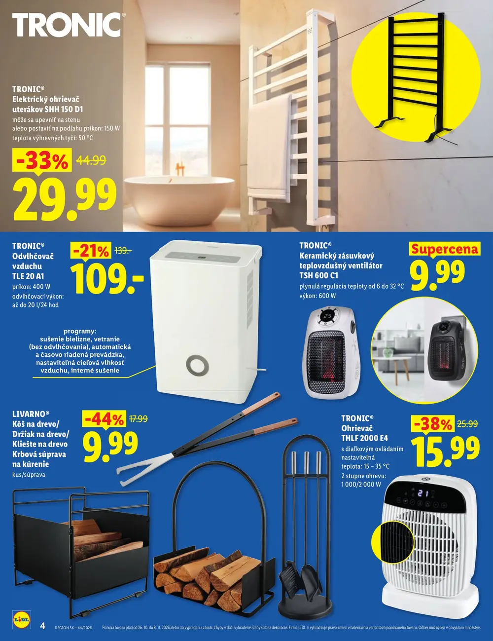 Lidl leták od 26. 10. 2026 – strana 4