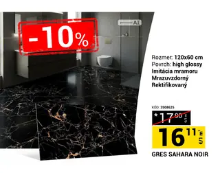 Gres Sahara Noir 120x60 cm
