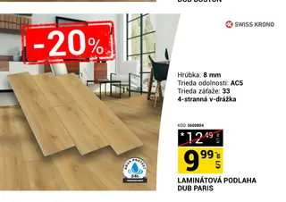Laminátová podlaha Dub Paris