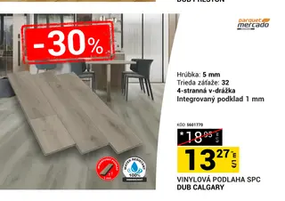 Vinylová podlaha SPC Dub Calgary