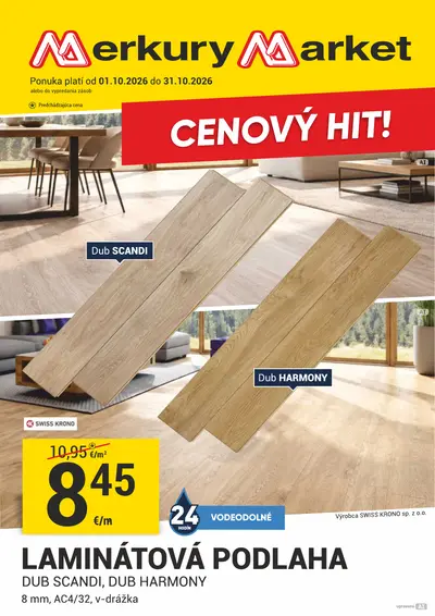 Merkury Market leták od 1. 10. 2026