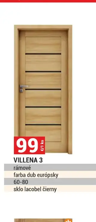 Villena 3 rámové dvere