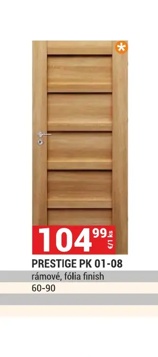 Prestige PK 01-08 rámové dvere
