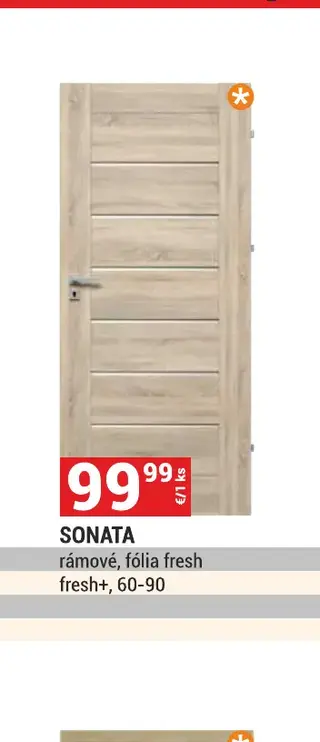 Sonata rámové dvere