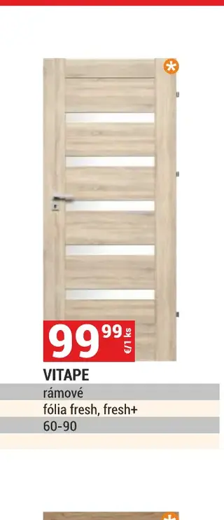 Vitape rámové dvere