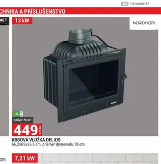 Krbová vložka Delios
