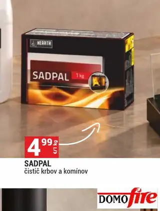 Sadpal čistič krbov a komínov 1 kg