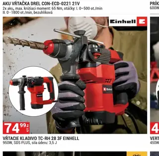 Vŕtacie kladivo TC-RH 28 3F Einhell