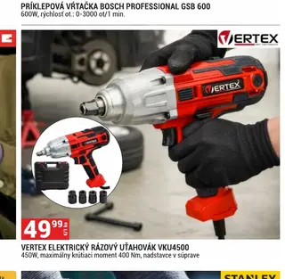 Vertex elektrický rázový uťahovák VKU4500