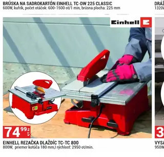 Einhell rezačka dlaždíc TC-TC 800