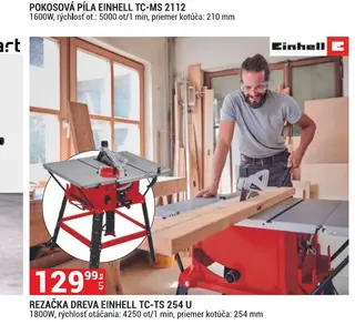 Rezačka dreva Einhell TC-TS 254 U