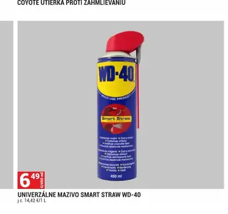 Univerzálne mazivo Smart Straw WD-40 450 ml