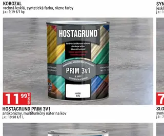 Hostagrund Prim 3v1 600 ml