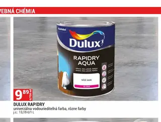 Dulux Rapidry Aqua 750 ml