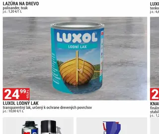 Luxol Lodný lak