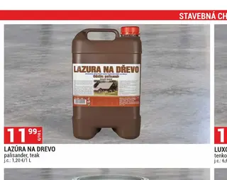 Lazúra na drevo palisander, teak