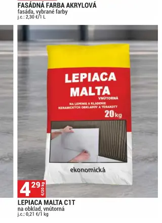 Lepiaca malta C1T 20 kg