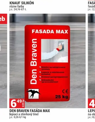 Den Braven Fasáda Max 25 kg
