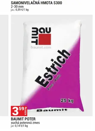 Baumit poter 25 kg