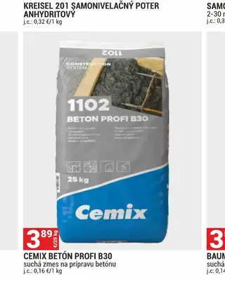 Cemix Betón Profi B30 25 kg