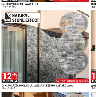 Obklad Lazzaro Giungla, Lazzaro Deserto, Lazzaro Lava 1 bal = 0,38 m2