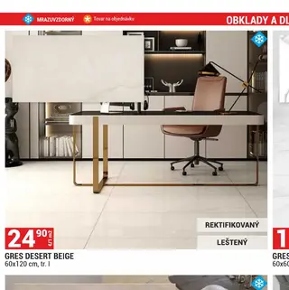 Gres Desert Beige 60x120 cm, tr. I