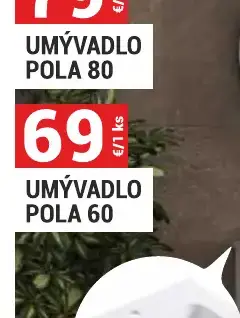 Umývadlo Pola 60