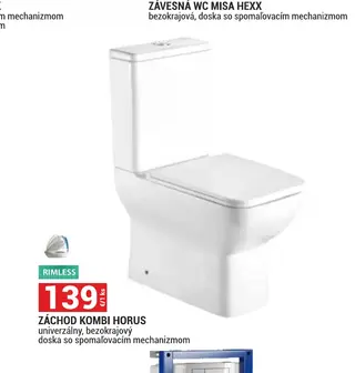 Záchod kombi Horus