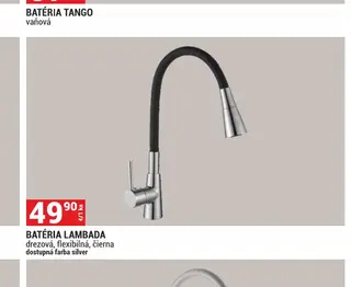Batéria Lambada drezová, flexibilná, čierna