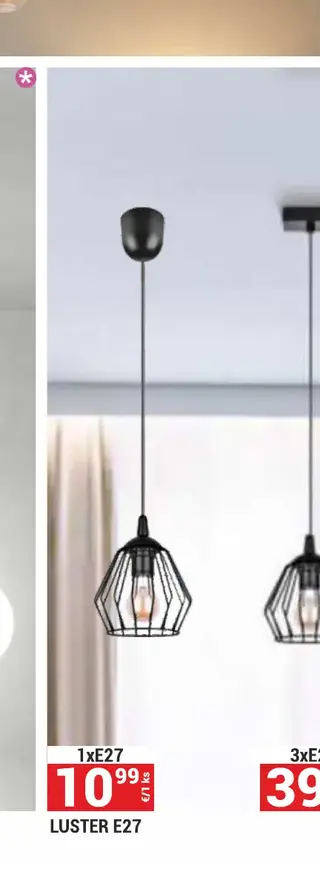 Luster E27 1xE27