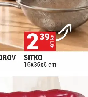 Sitko 16x36x6 cm