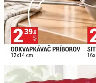 Odkvapkávač príborov 12x14 cm