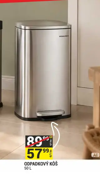 Odpadkový kôš 50 L