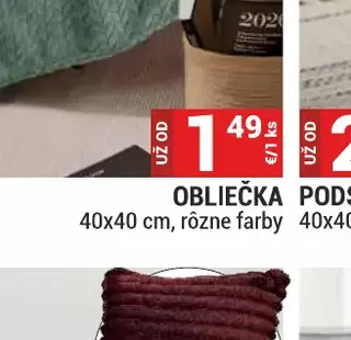 Obliečka 40x40 cm