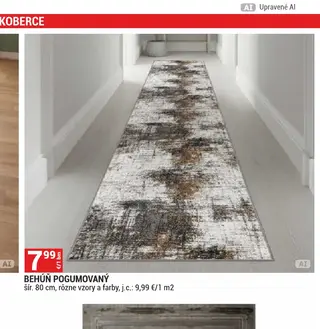 Behúň pogumovaný šír. 80 cm