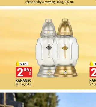 Kahanec 26 cm, 84 g