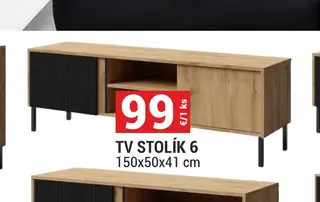 TV stolík 6 150x50x41 cm