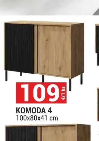 Komoda 4 100x80x41 cm