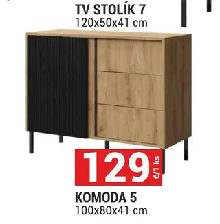 Komoda 5 100x80x41 cm