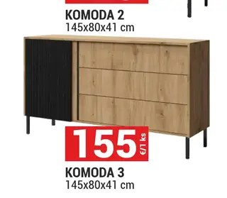 Komoda 3 145x80x41 cm