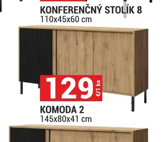 Komoda 2 145x80x41 cm