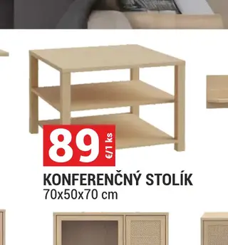 Konferenčný stolík 70x50x70 cm