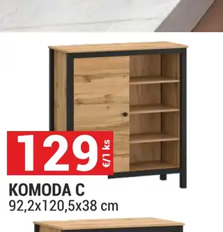 Komoda C Systém Palmer 92,2x120,5x38 cm